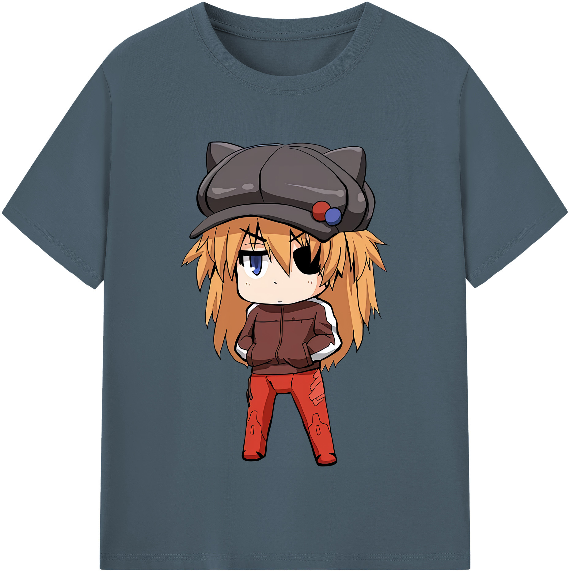 （画像用） EVA 新世紀エヴァンゲリオン 綿100％半袖Tシャツ（フロントプリント）